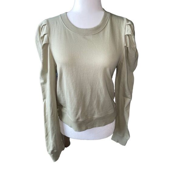 Cloth By Design Light Mint Green Cotton Crew Sweatshirt - Picture 5 of 9